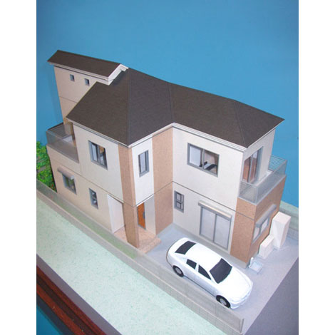 戸建住宅模型-鬼高