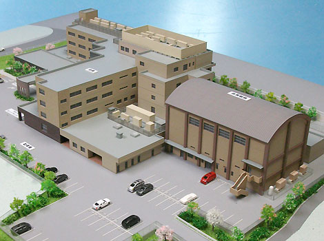 医療福祉模型-総合病院